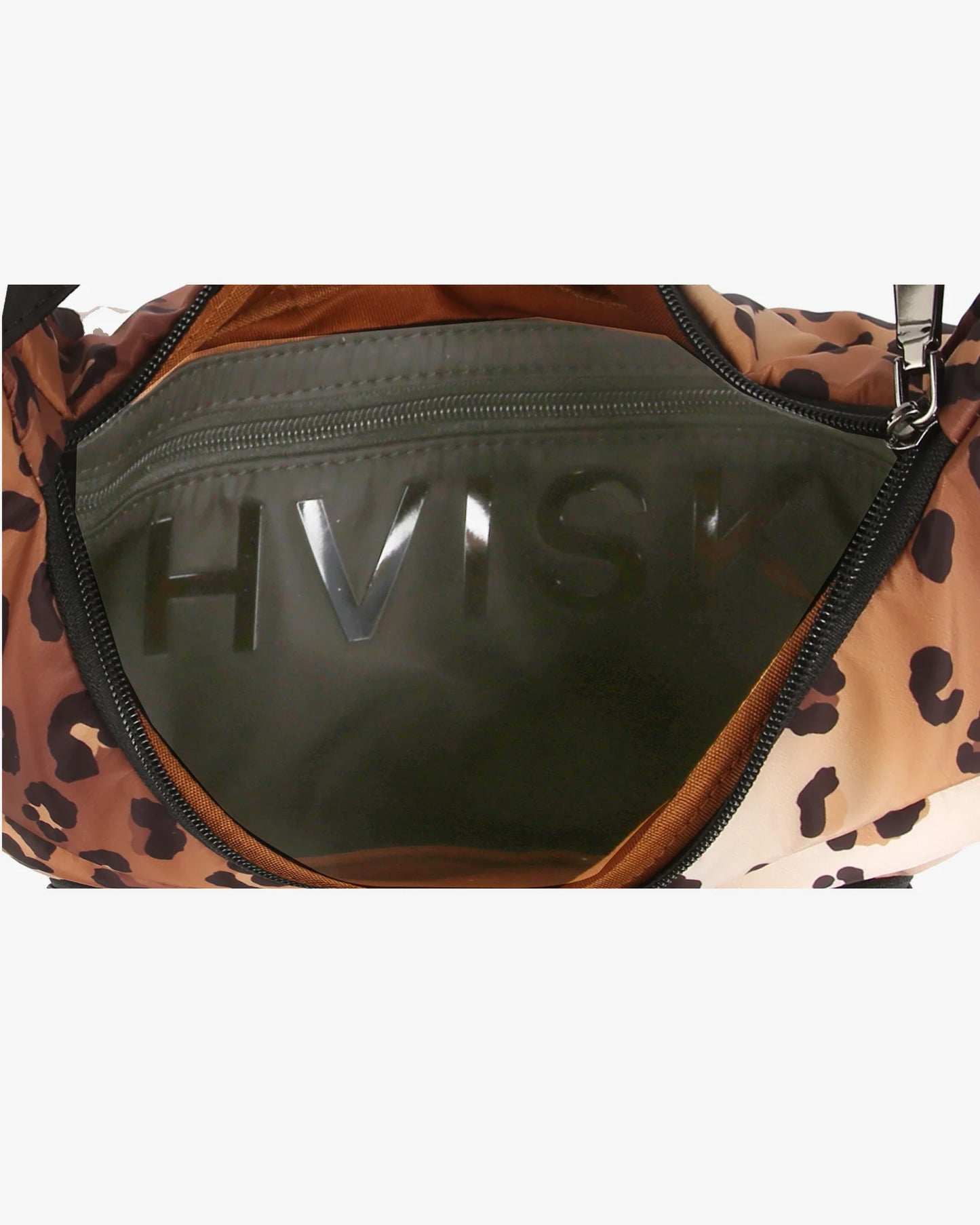 HVISK | Jade Print Twill Bag - Leopard