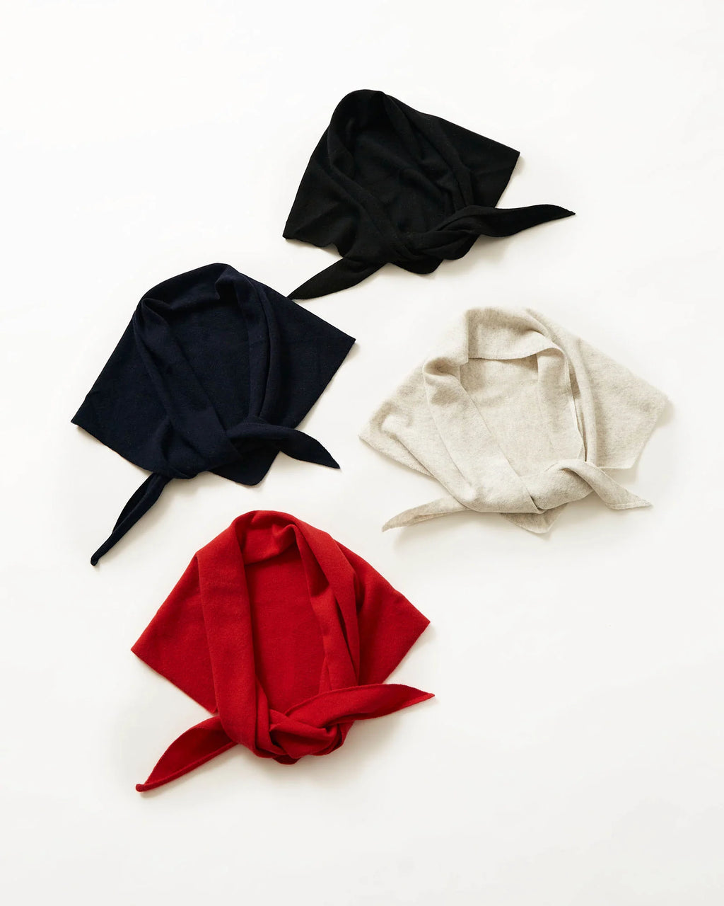 Naïf | Josette Wool & Cashmere Scarf - Red