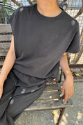 Le Bon Shoppe | Jeanne Tee - Dark Slate