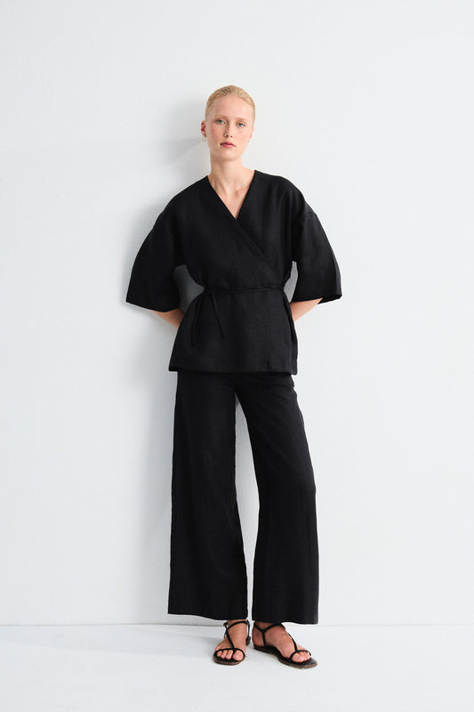 Mus & Bombon | Bobby Kimono - Black