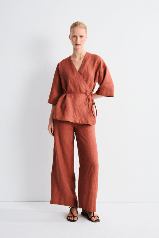 Mus & Bombon | Bobby Kimono - Roof Tile