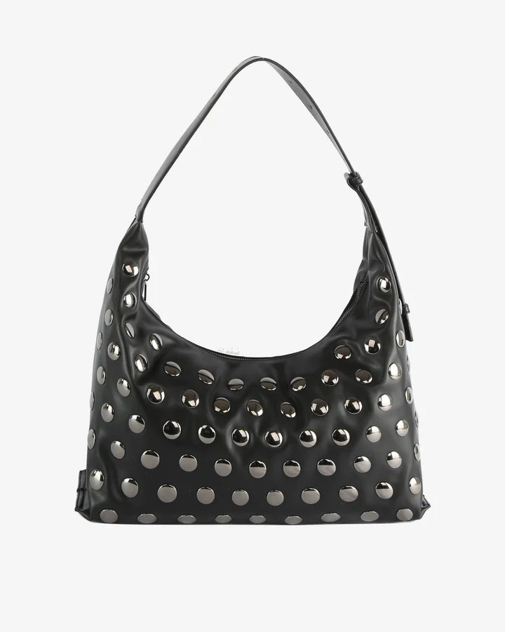 HVISK | Lane Soft Structure Tote - Black Studs