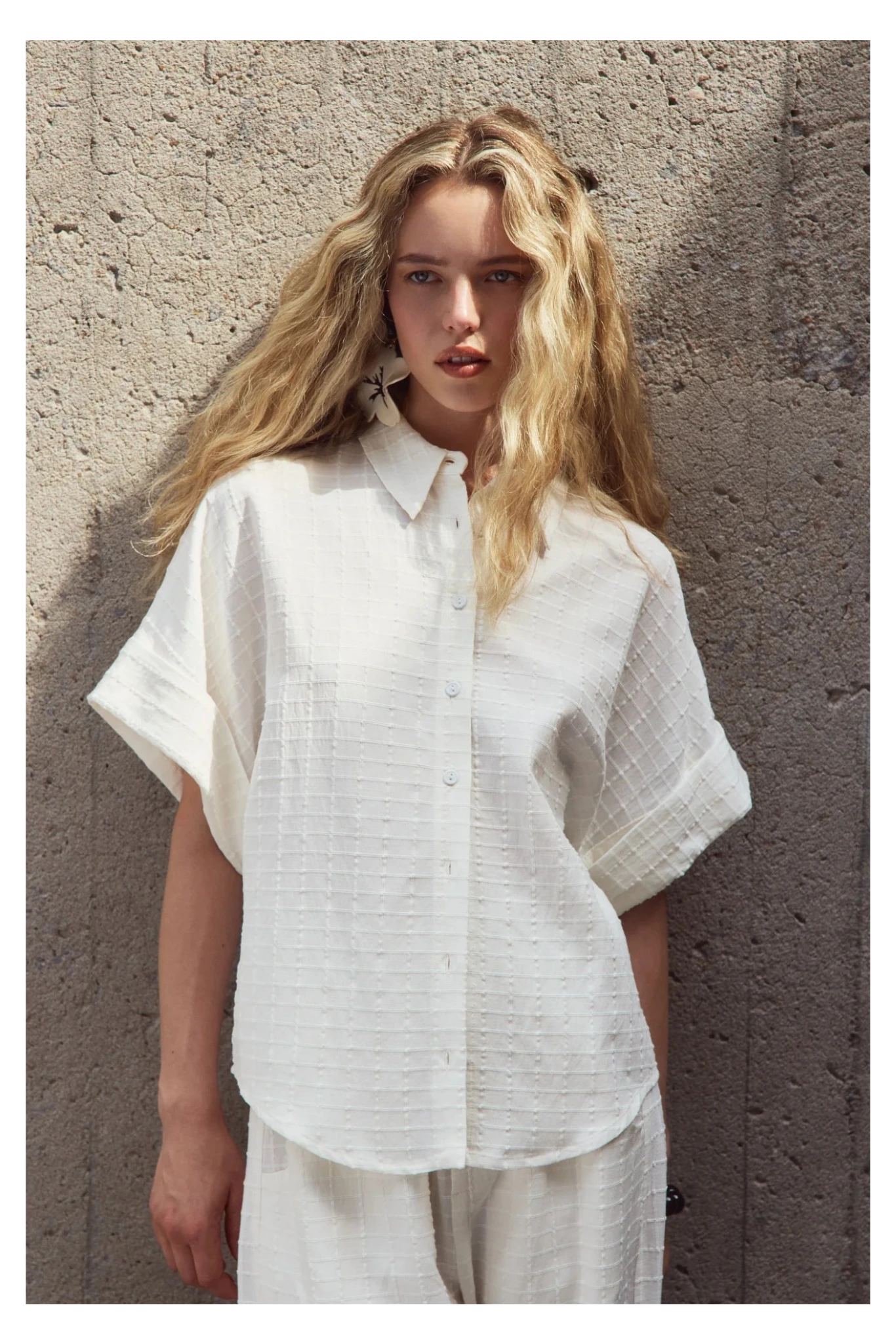 Eve Gravel | Lexi Shirt - White