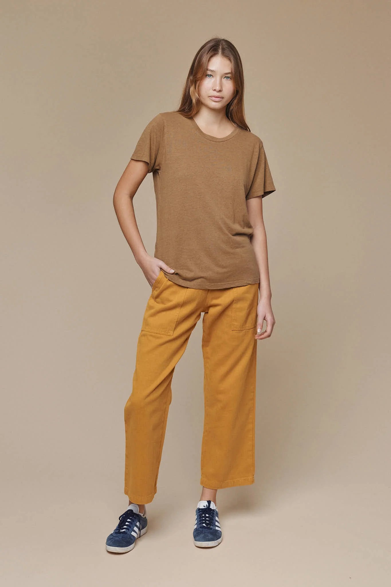 Jungmaven | Lorel Tee - Coyote