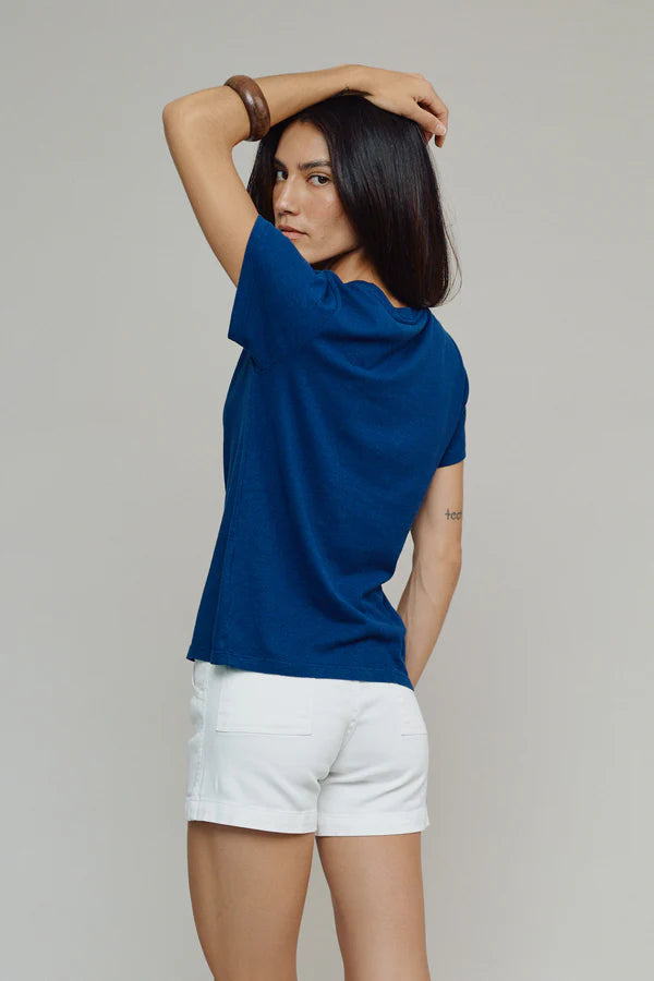 Jungmaven | Lorel Tee - Navy
