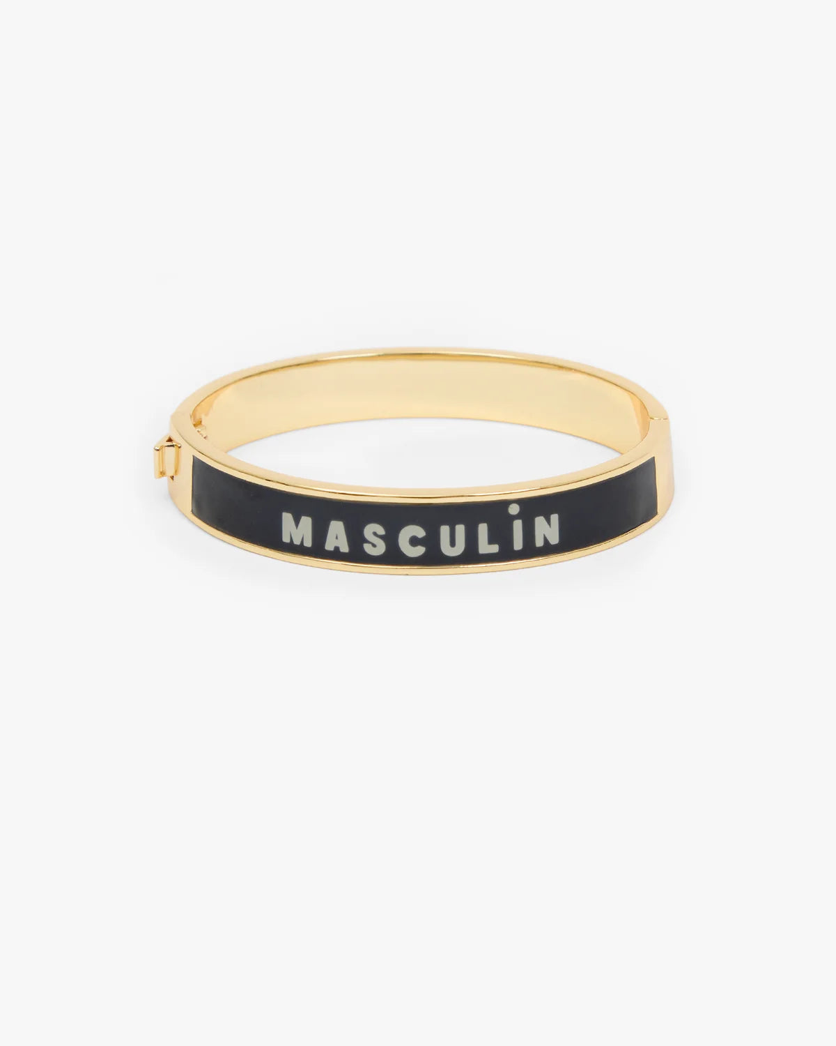 Clare V. | Le Bangle - Cream/Black Masculin Feminin