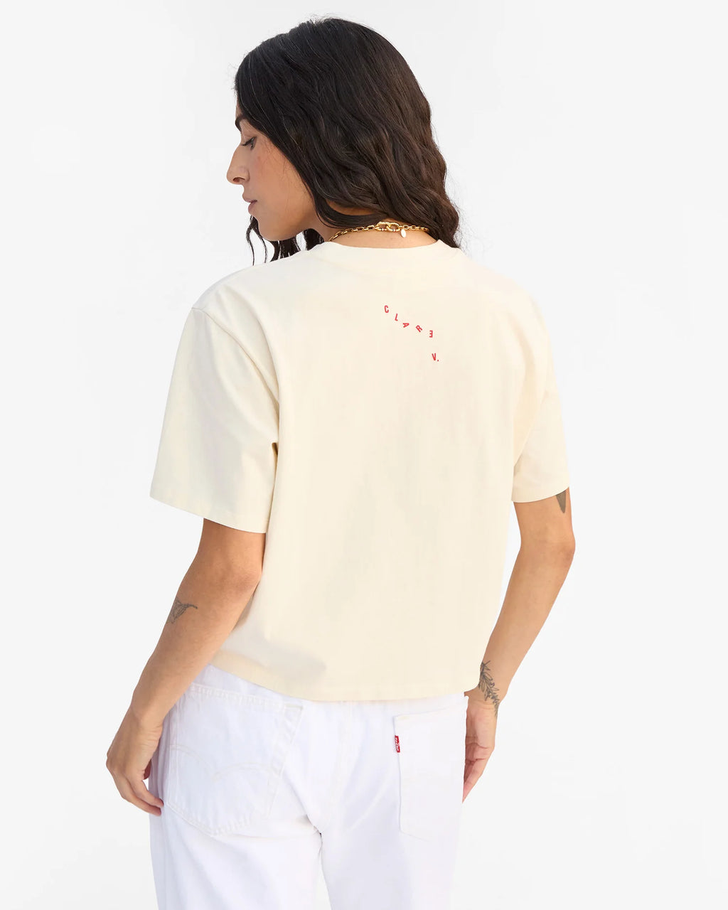 Clare V | Le Carre Tee - Pourquoi Pas