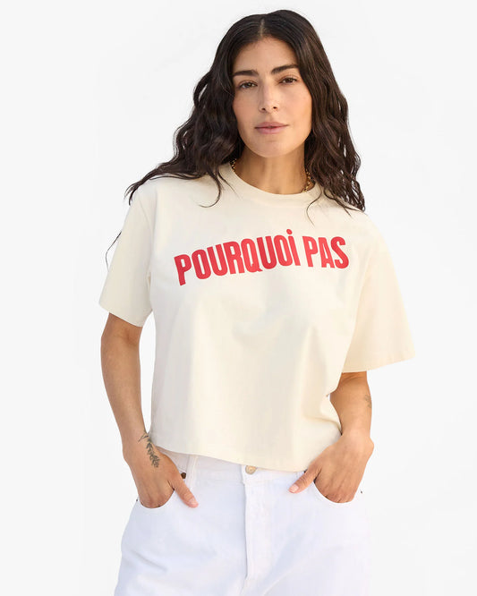 Clare V | Le Carre Tee - Pourquoi Pas