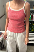 Le Bon Shoppe | Lily Sweater Cami - Red Stripe