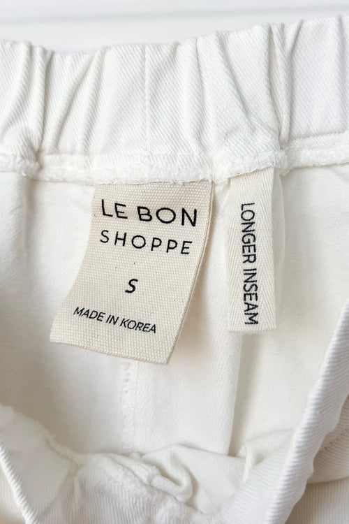 Le Bon Shoppe | LONG Arc Pants - Milk