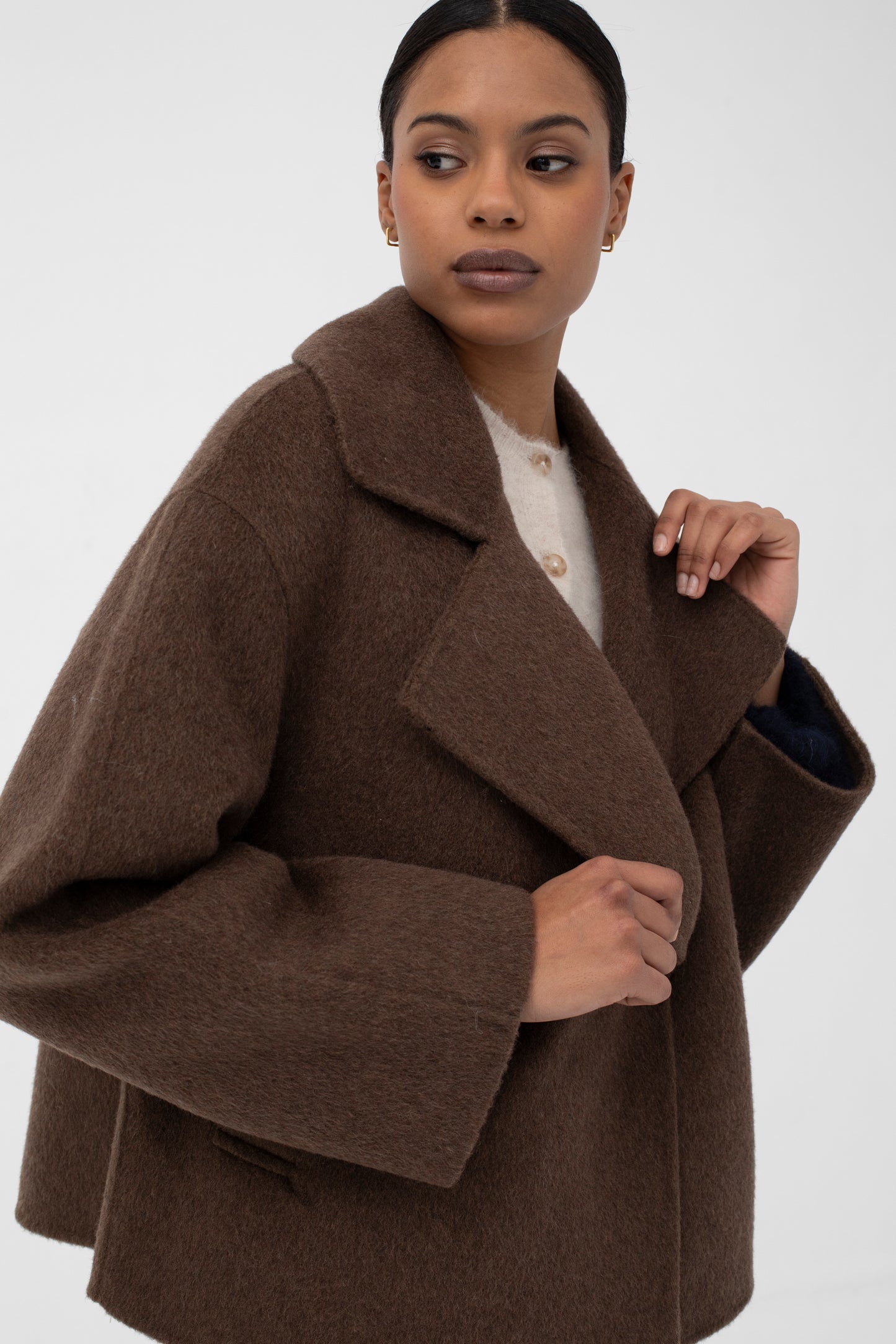 Mus & Bombon | Marais Coat - Chocolate