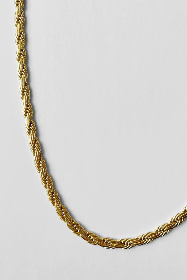 Kara Yoo | Flat Rope Chain Necklace