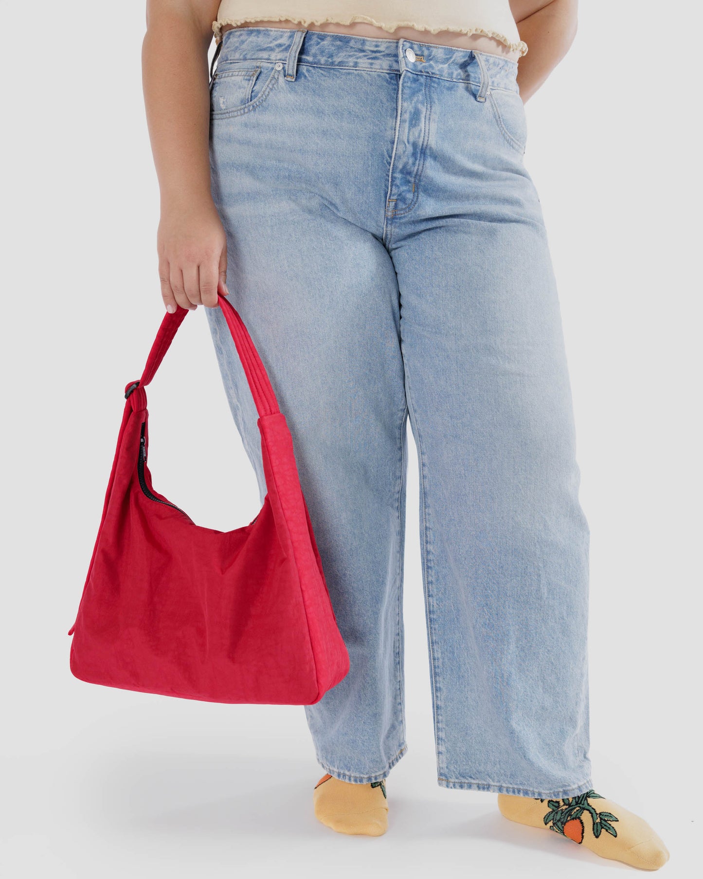 Baggu | Mini Nylon Shoulder Bag - Candy Apple