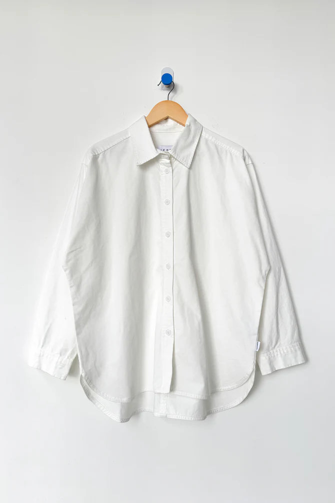 Le Bon Shoppe | Owen Shirt - White Denim