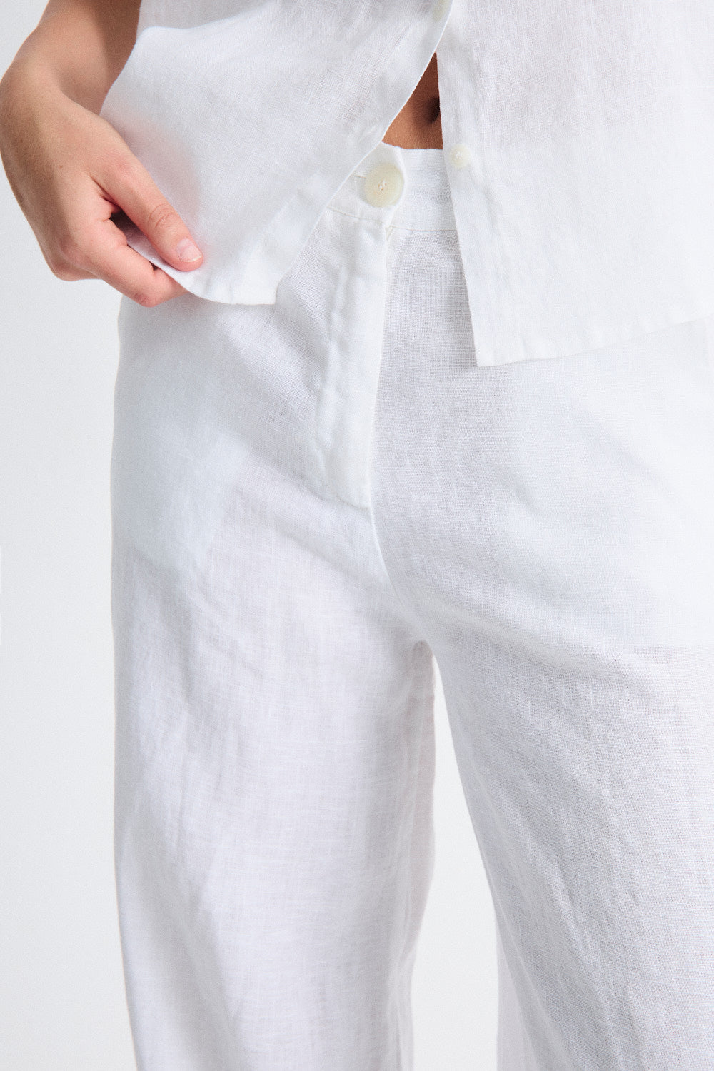 Mus & Bombon | Bobby Trousers - White