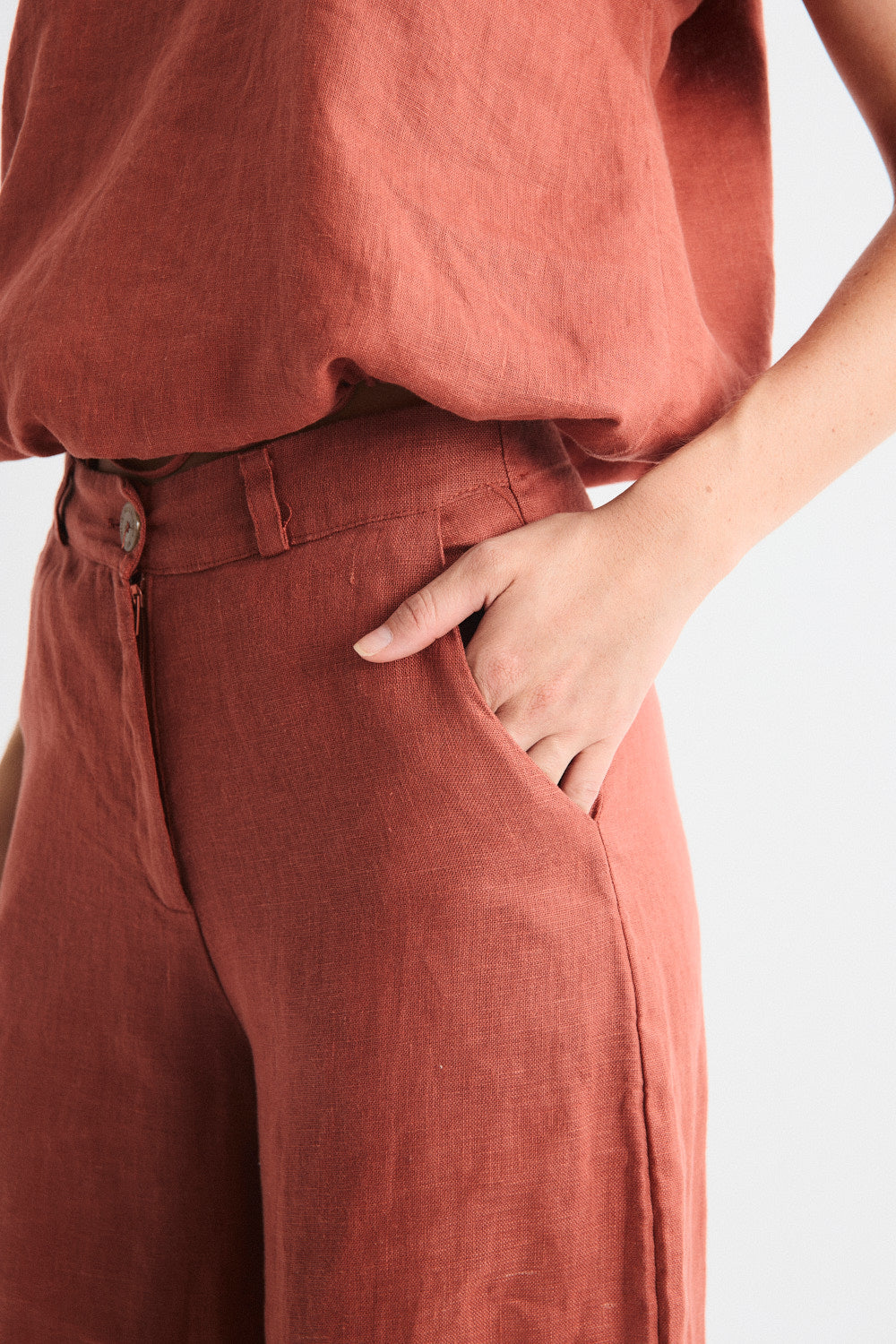 Mus & Bombon | Bobby Trousers - Roof Tile