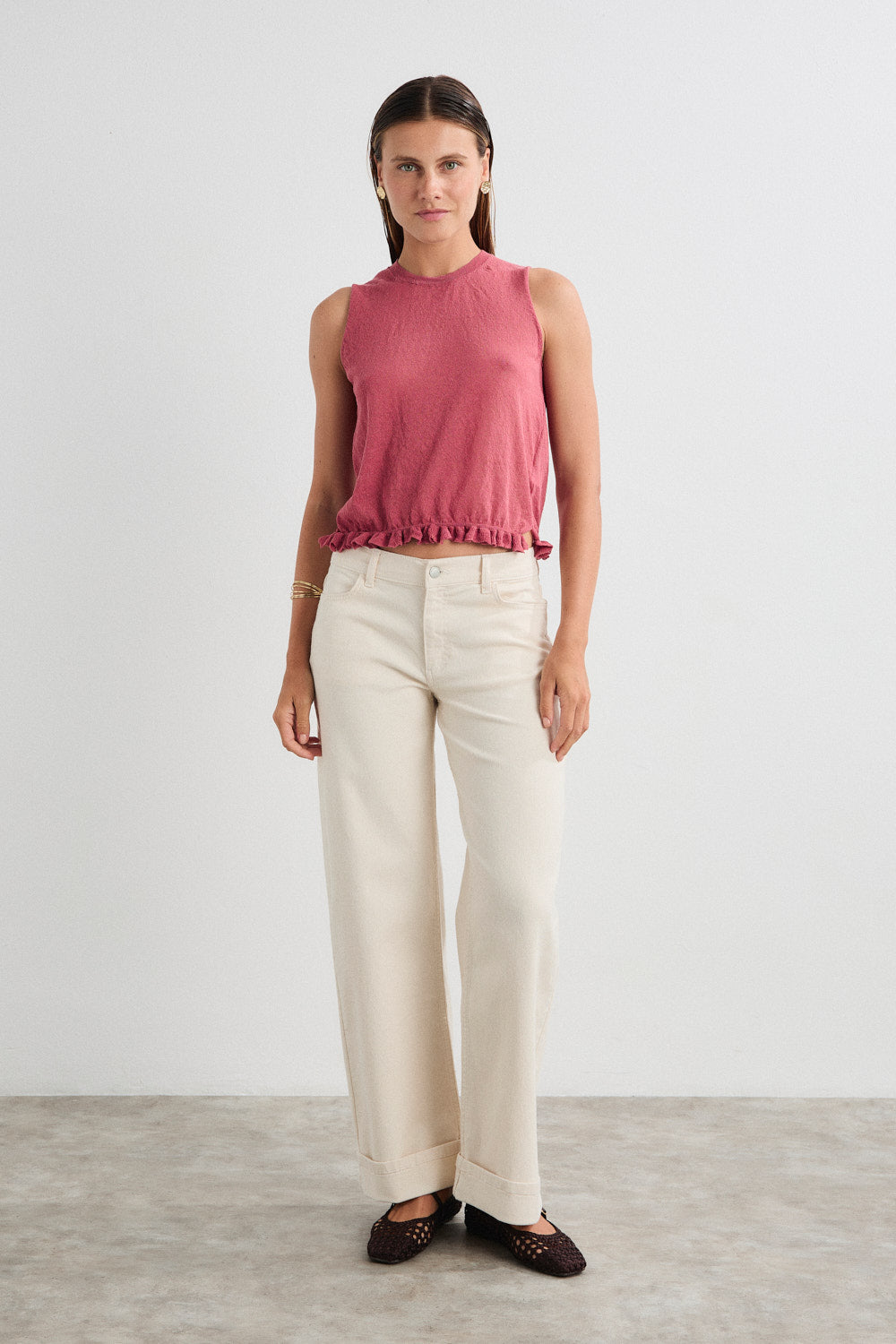 Mus & Bombon | Wagyl Trousers - Ecru