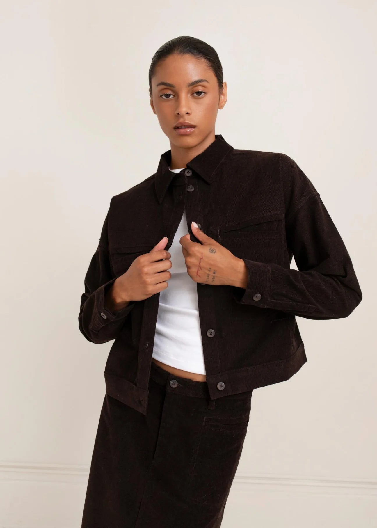 Paper Label |  Sefina Jacket - Indigo Blue