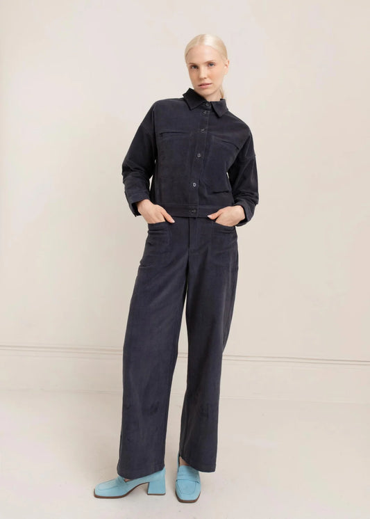 Paper Label |  Sefina Jacket - Indigo Blue