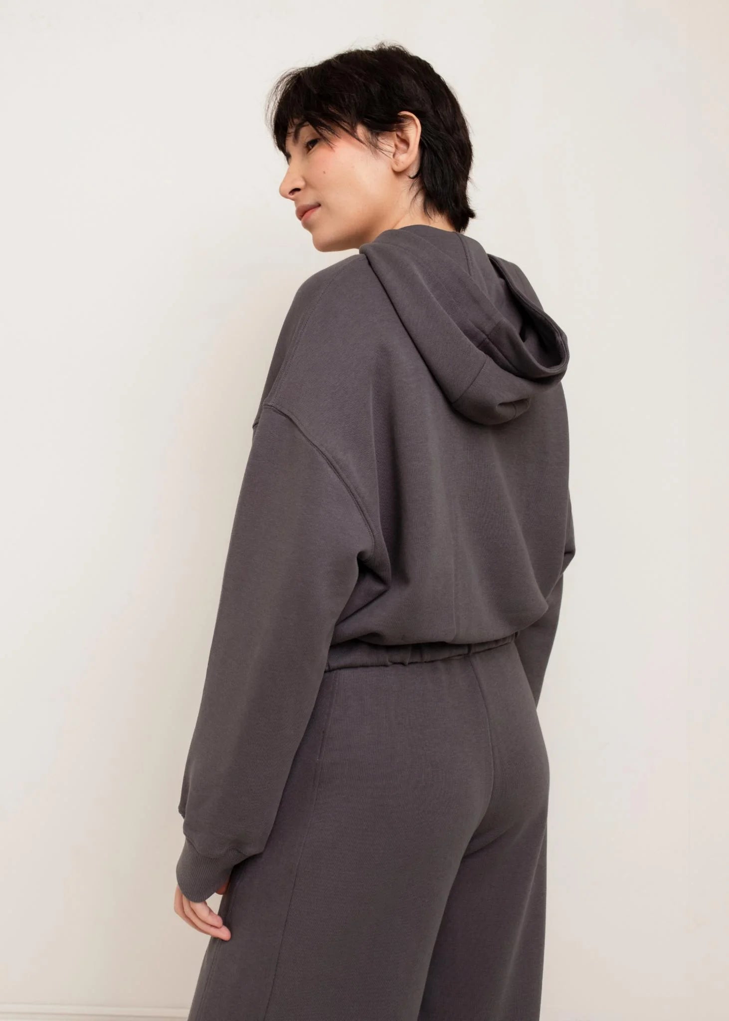 Paper Label | Brea Zip-Up Hoodie - Turbulence