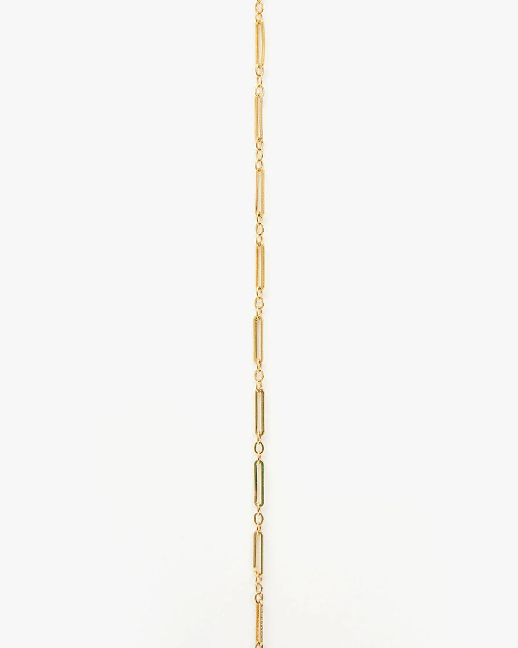 Clare V. | Fine Paperclip Charm Chain 24"