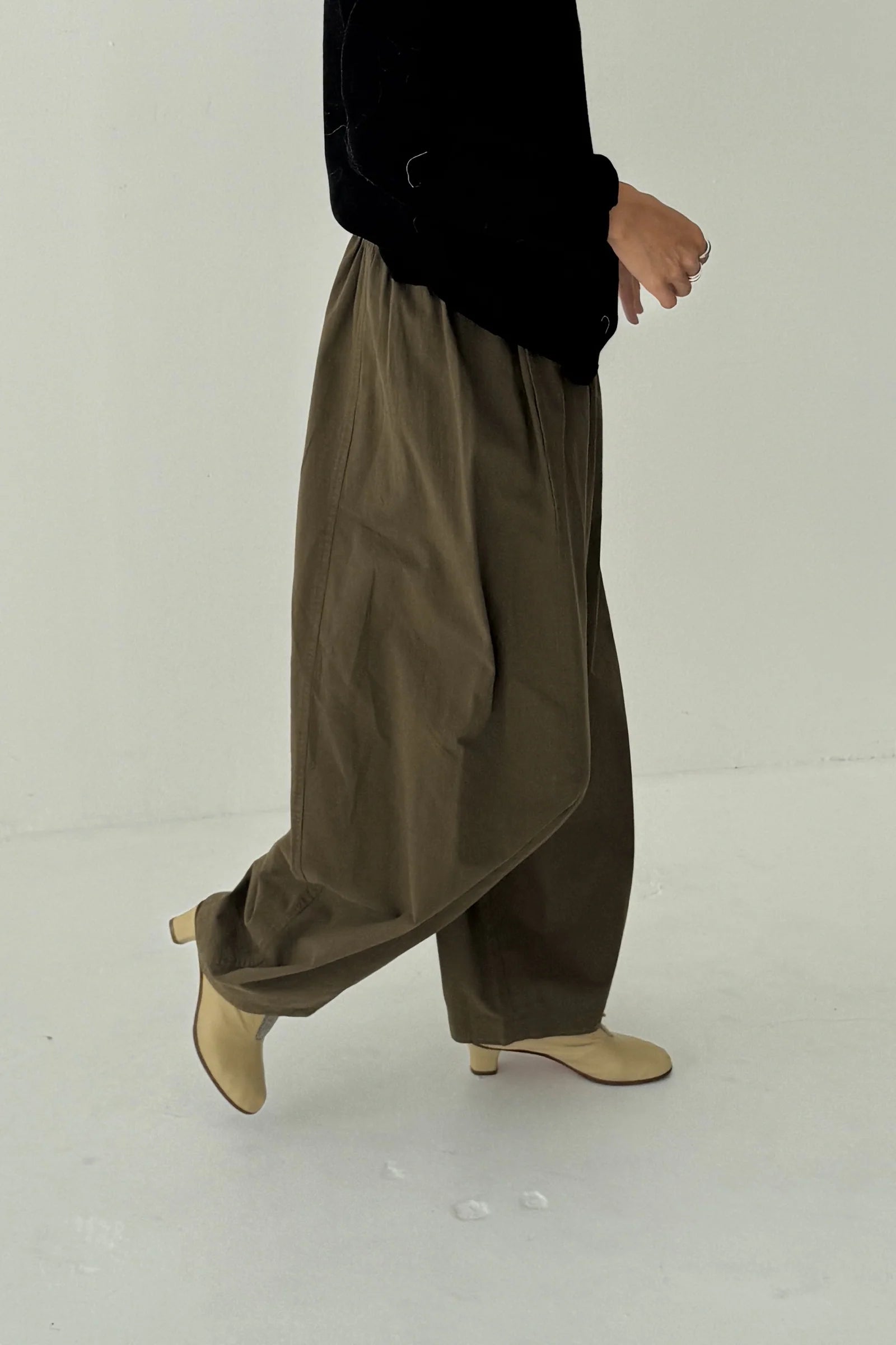 Le Bon Shoppe | Parachute Pants - Olive
