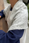 Le Bon Shoppe | Mohair Pointelle Shawl - Ht Grey