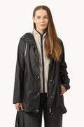 Ilse Jacobsen | Short Rain Jacket - Black