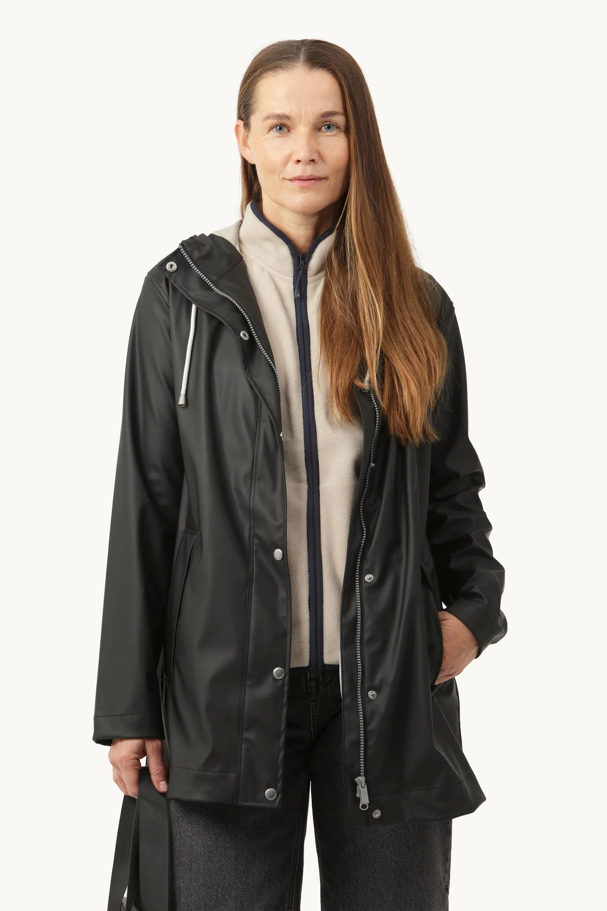 Ilse Jacobsen | Short Rain Jacket - Black