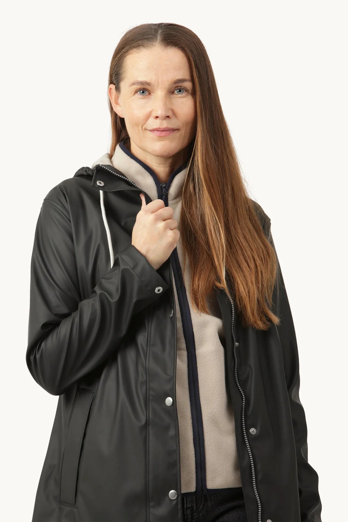 Ilse Jacobsen | Short Rain Jacket - Black
