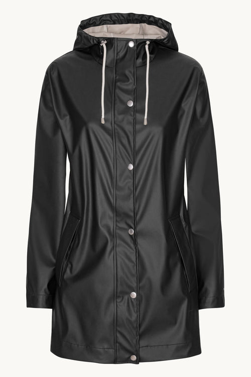 Ilse Jacobsen | Short Rain Jacket - Black