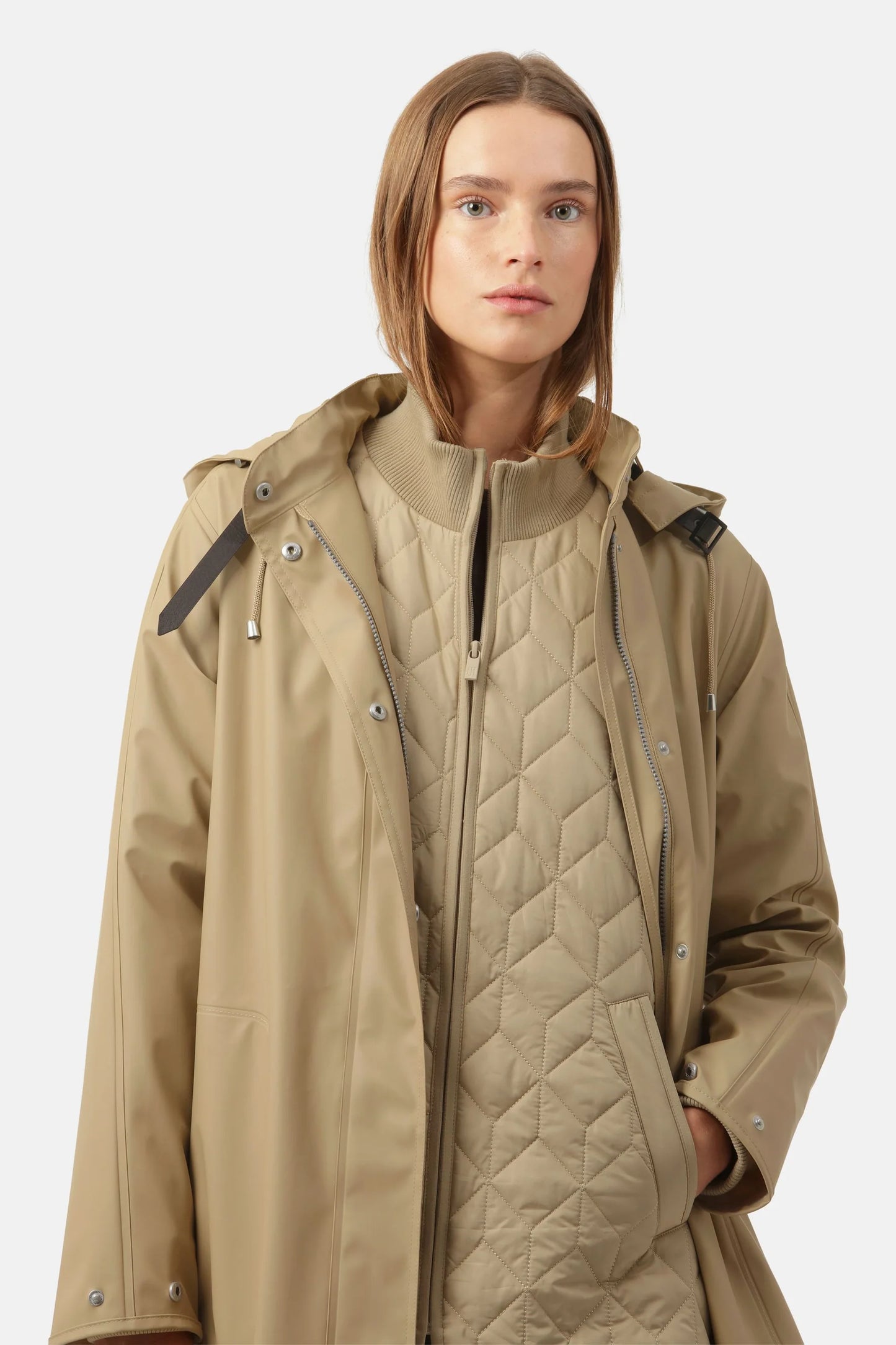 Ilse Jacobsen | Rain Coat - Wheat