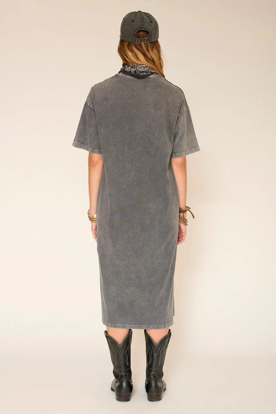 MKT Studios | Rimane Dress - Grey