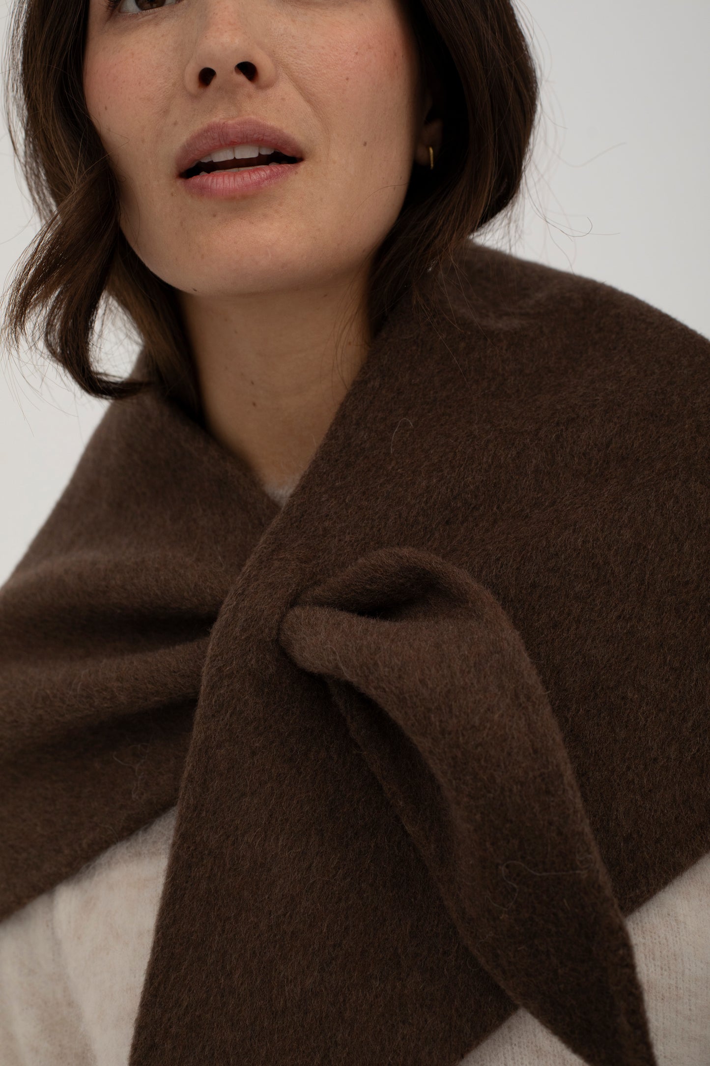 Mus & Bombon | Sentier Scarf - Chocolate