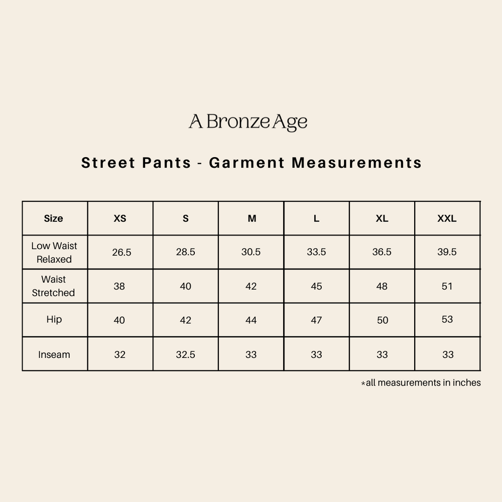 A Bronze Age | Street Pant - Black Pencil Stripe