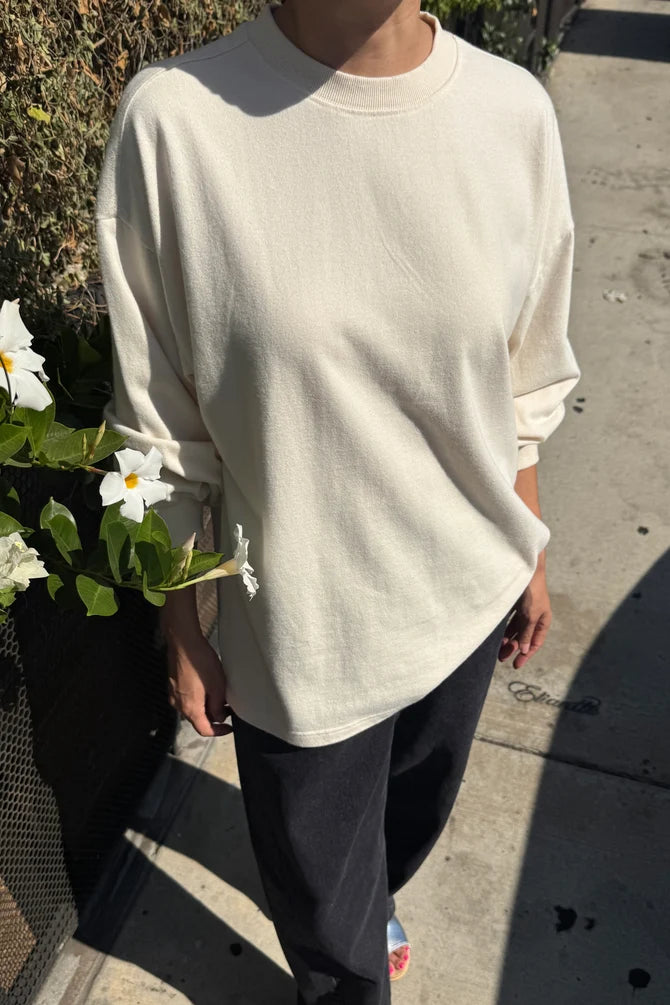 Le Bon Shoppe | Soft Jersey Supple Tee - Naturel