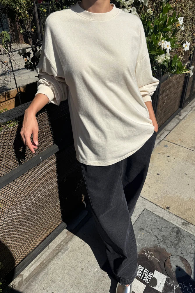 Le Bon Shoppe | Soft Jersey Supple Tee - Naturel
