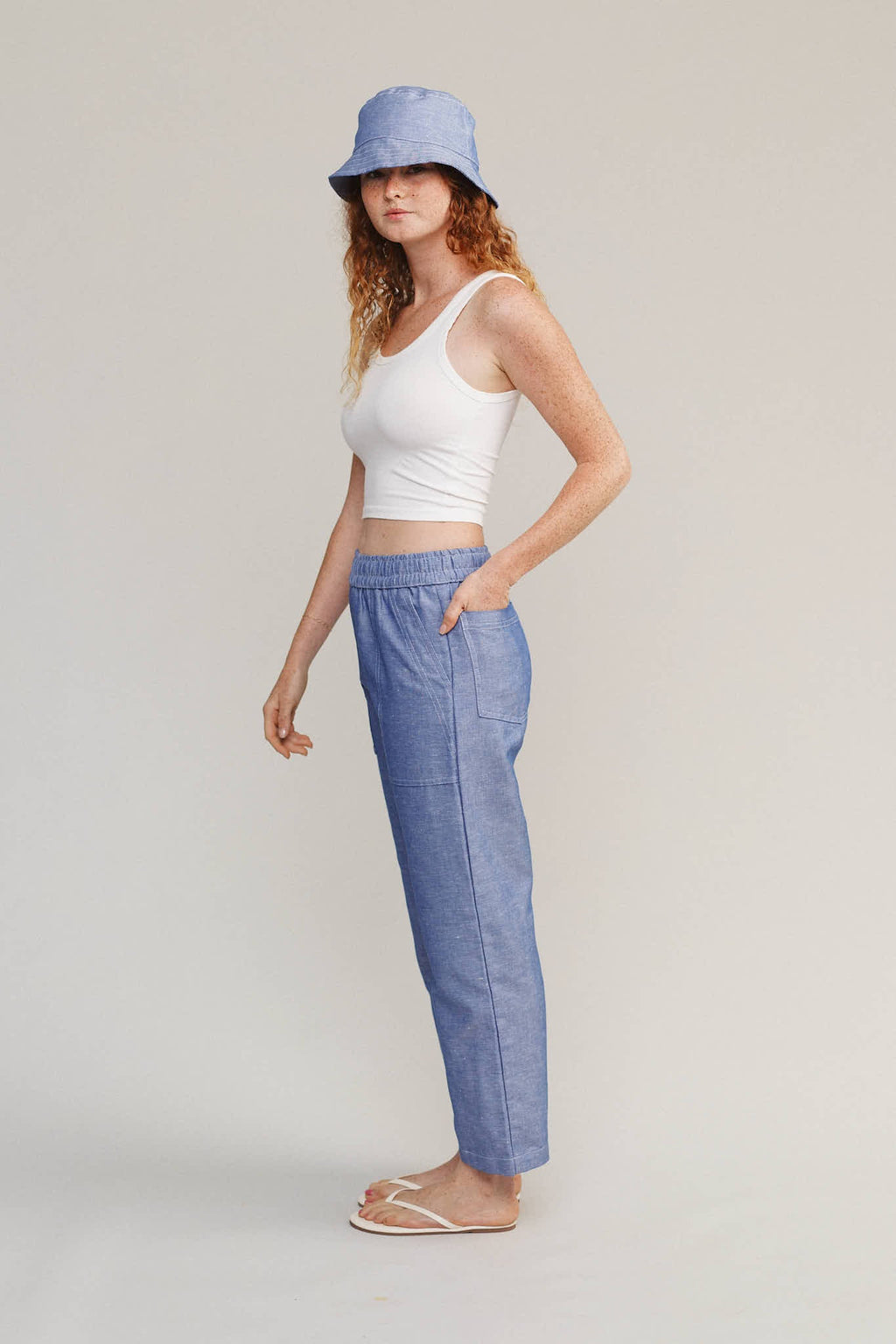 Jungmaven | Seaside Pant - Red/ White/ Blue Stripe