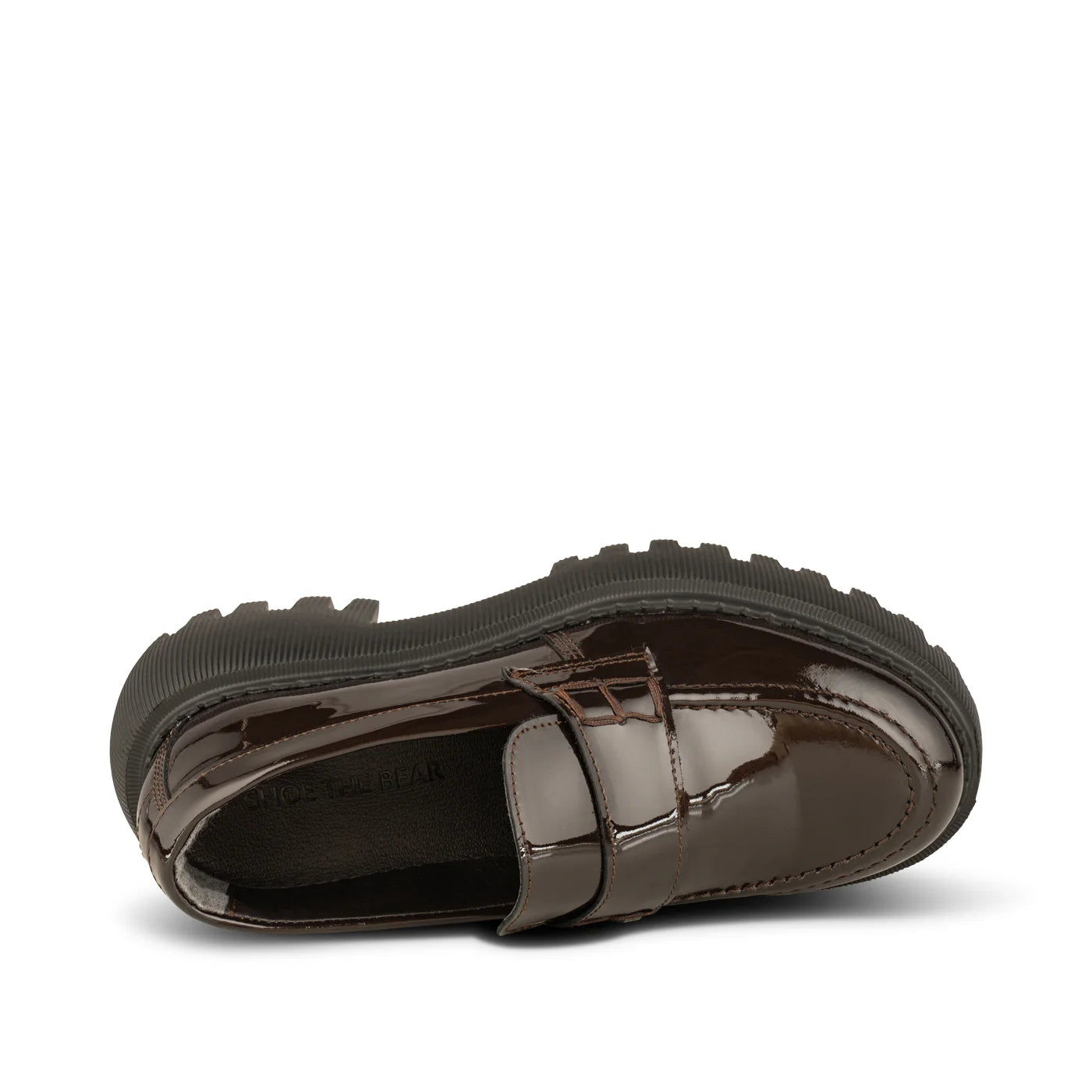 Shoe The Bear | Posey Patent - Dark Brown