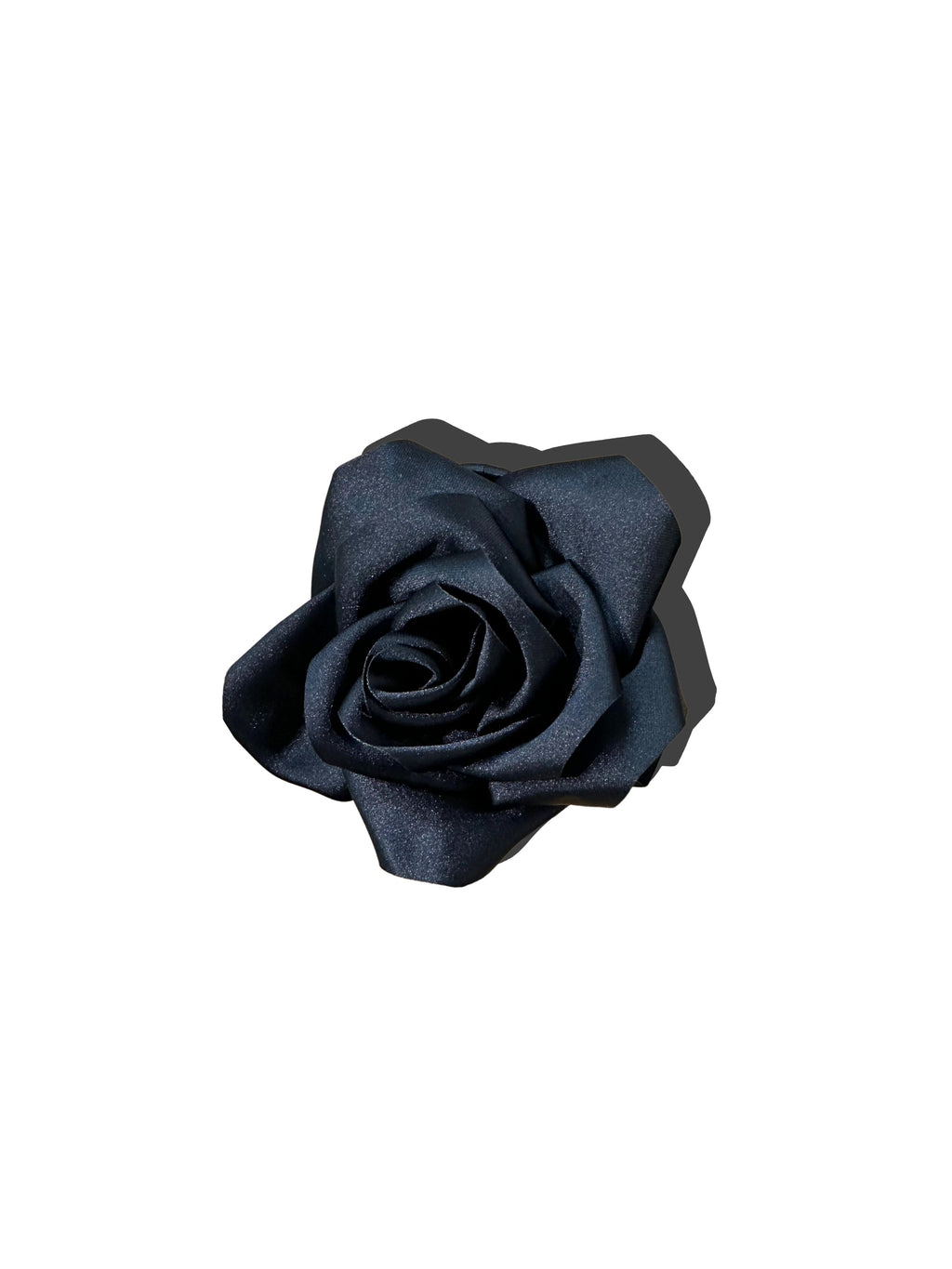 Solar Eclipse | Handmade Satin Rose Claw - Black