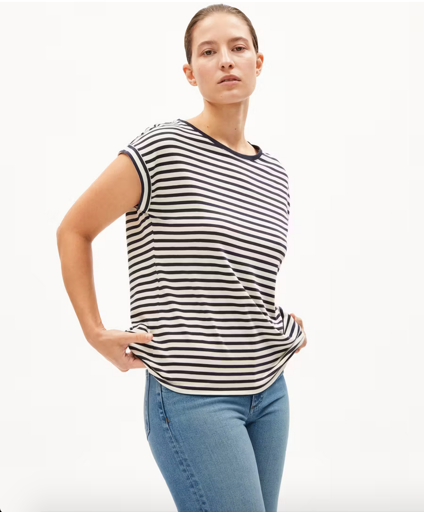 Armed Angels | Jilaana Stripes- Navy/ Natural