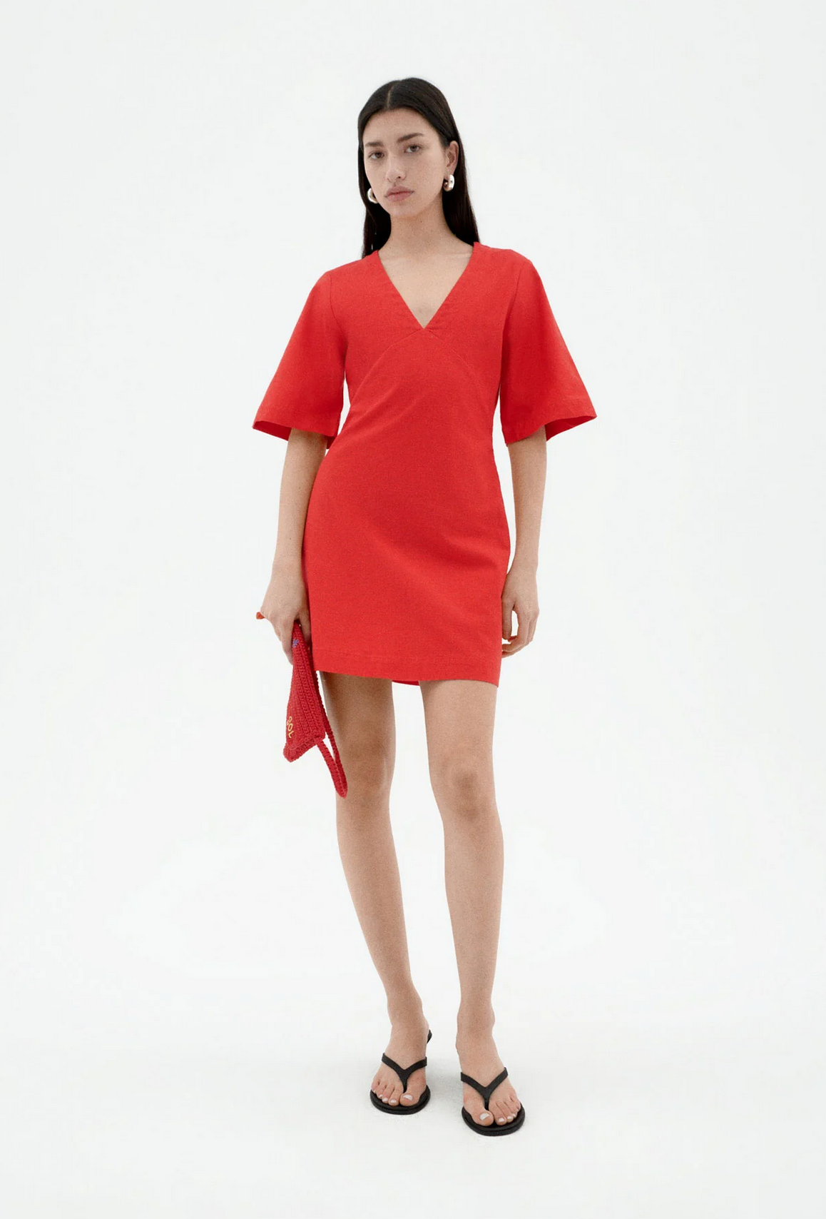 Thinking Mu | Firey Red Kim Dress