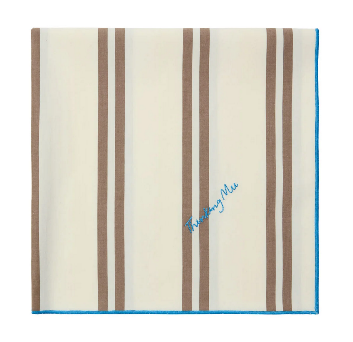 Thinking Mu | Otter Stripe - Claude 65 x 65 Scarf