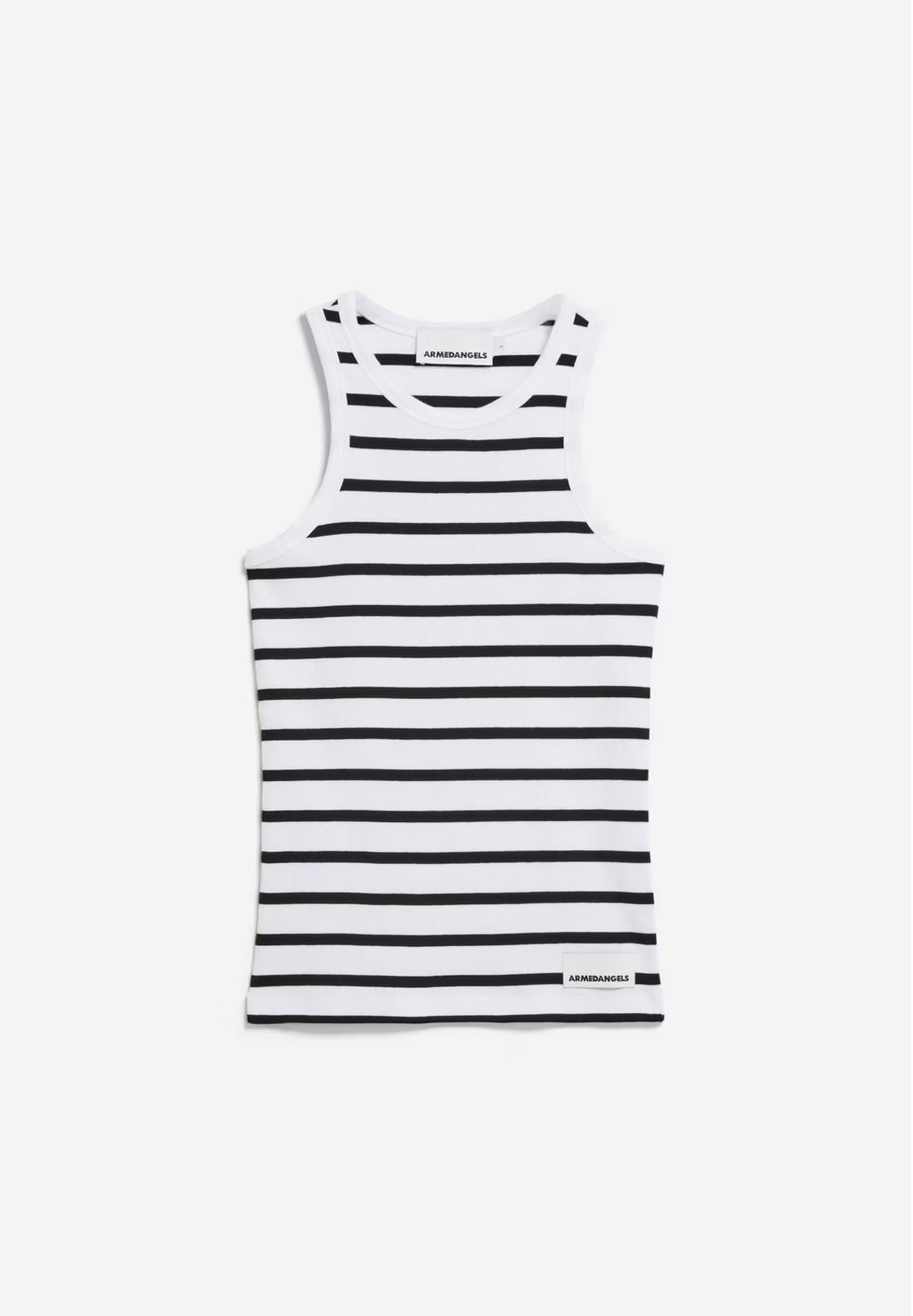 ARMEDANGELS | KANITAA Shirt - Stripes - White & Black
