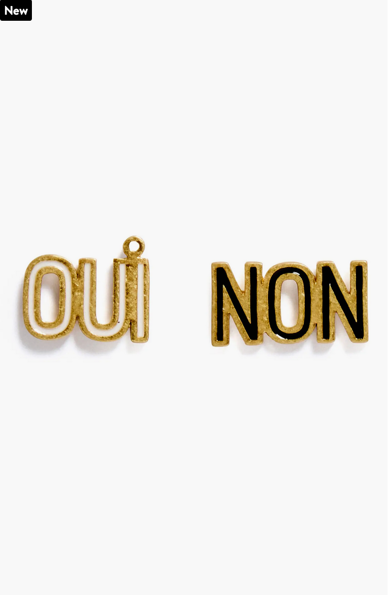 Clare V | Oui/ Non Stud Earrings