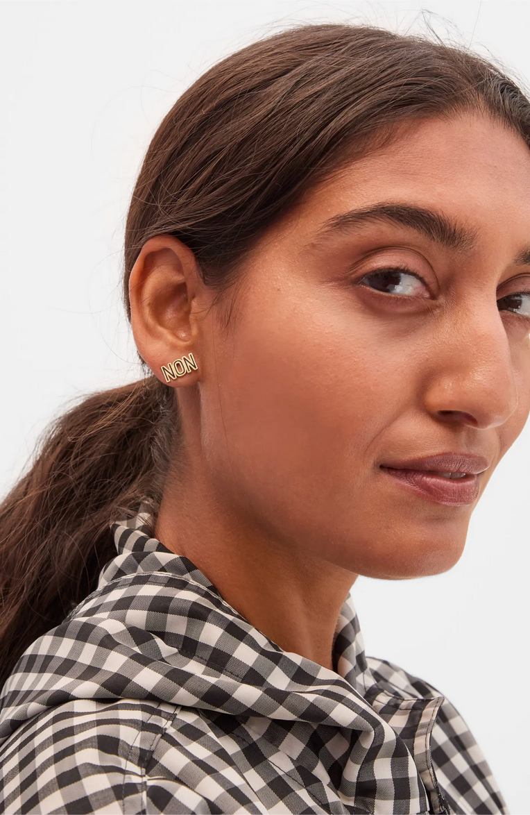 Clare V | Oui/ Non Stud Earrings