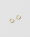 Wolf Circus | Organic Huggie Hoops - Gold