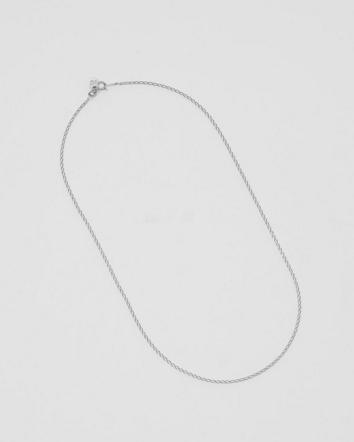 Wolf Circus | Elongated Curb Chain Necklace - Silver