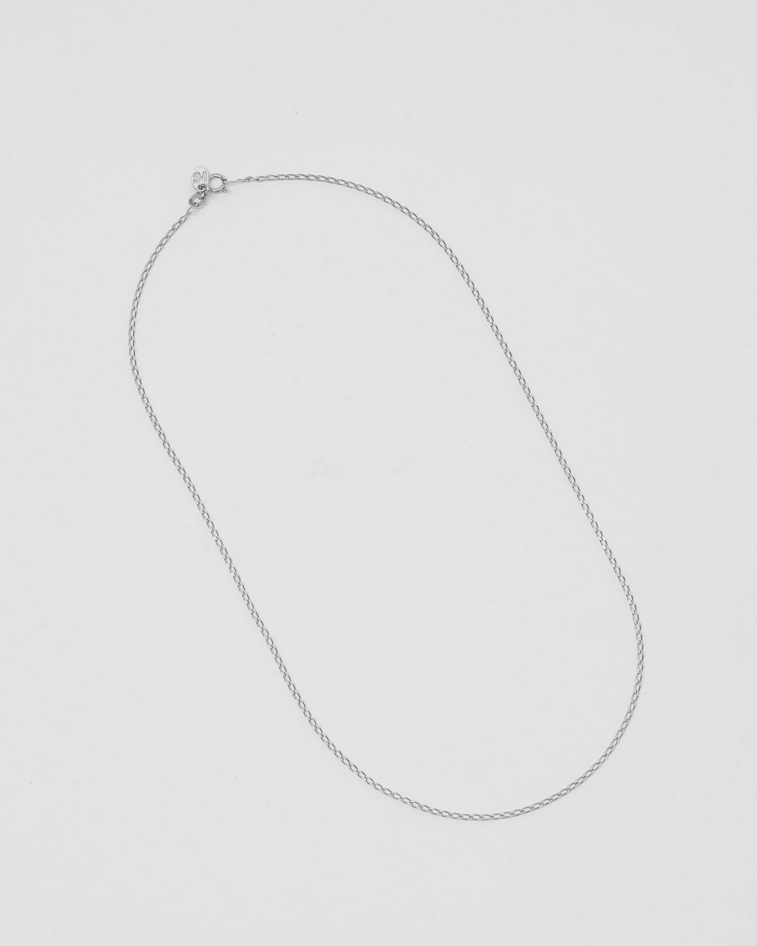 Wolf Circus | Elongated Curb Chain Necklace - Silver