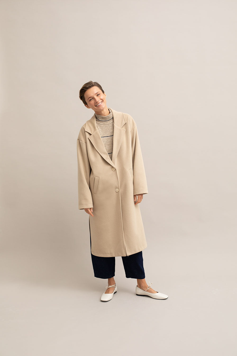 Mus & Bombon | Nervion Coat - Beige